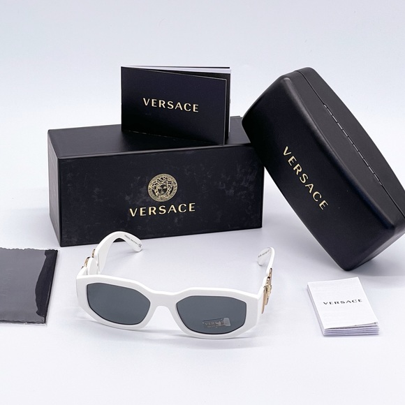 NEW VERSACE VE4361 WHITE MEDUSA VE4361 401/87 SUNGLASSES MOD 4361 - Picture 12 of 12